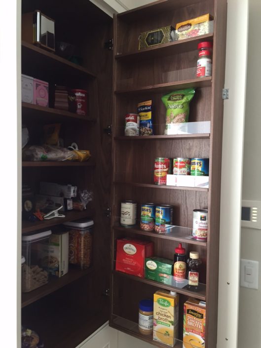 A pantry with many items in it